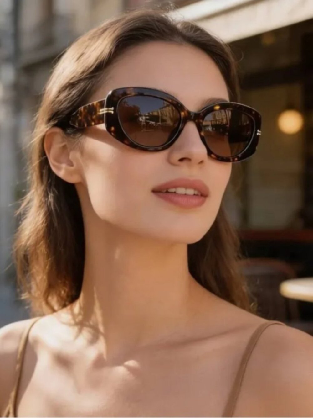MARC JACOBS   Havana Tortoiseshell Brown Oval Sunglasses  NWOT